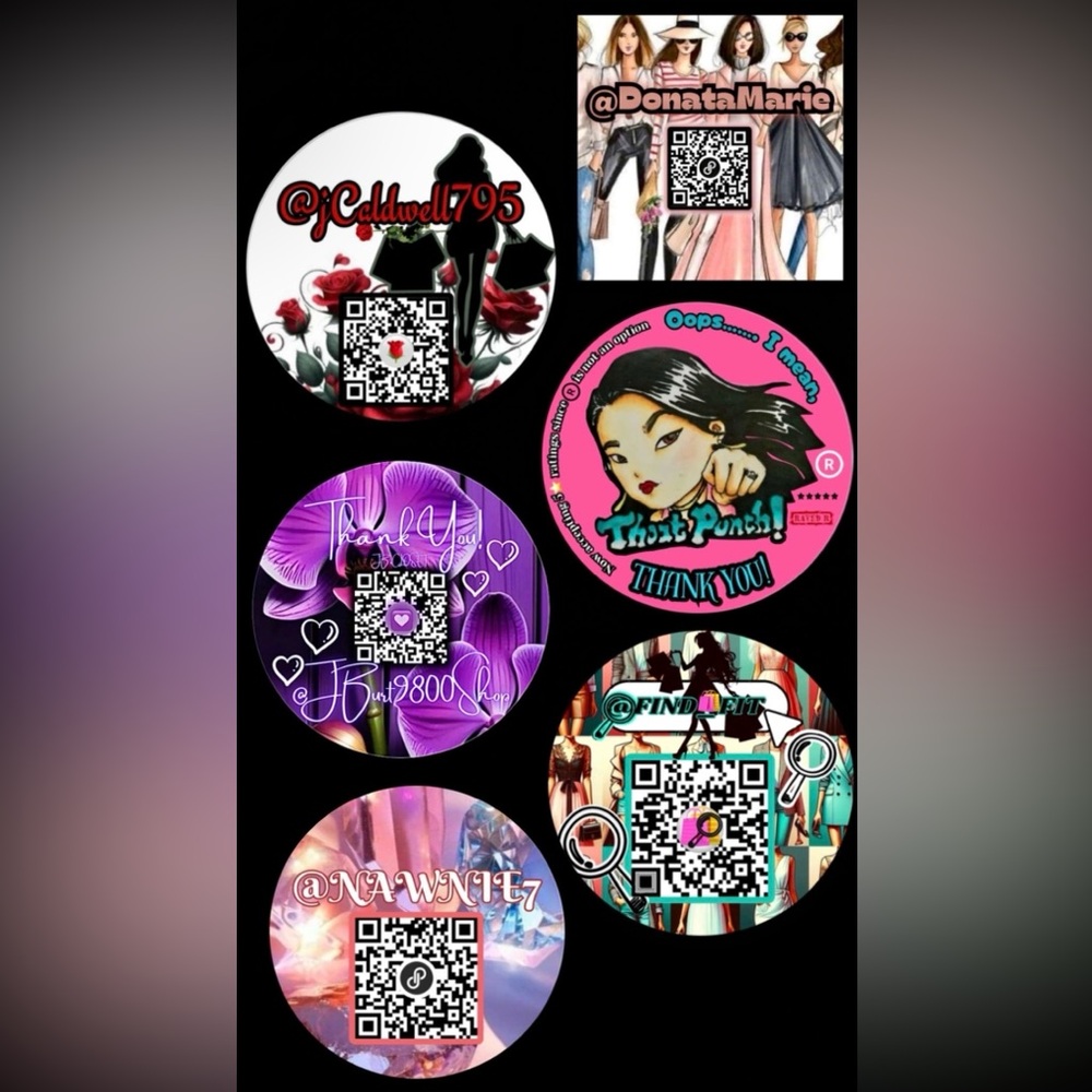 100 CUSTOM QR CODE STICKERS - Picture 4 of 16